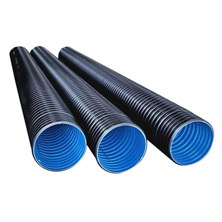 Waarom wordt in moderne gemeentelijke afwateringsprojecten algemeen de voorkeur gegeven aan HDPE dubbelwandige gegolfde buizen?