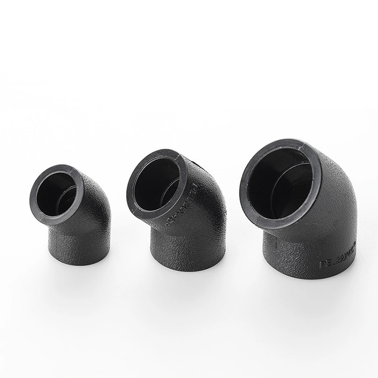 HDPE 45 ° elleboog lage weerstand rotatie