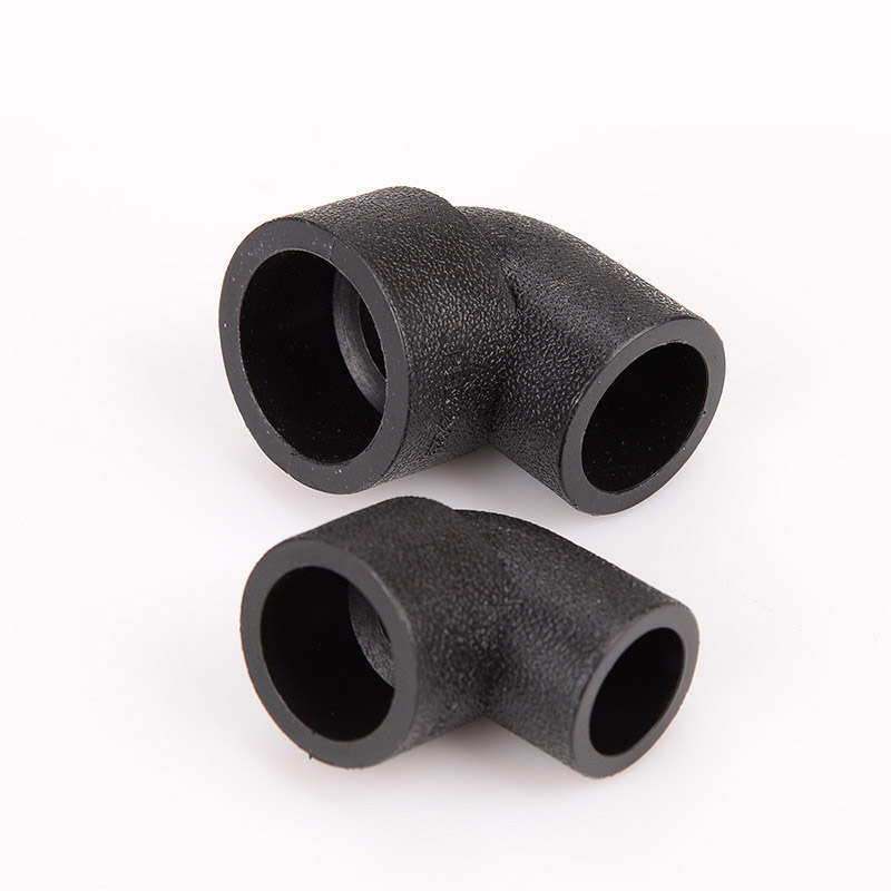 HDPE 90 ° elleboog voor vloeistofpijpverbinding