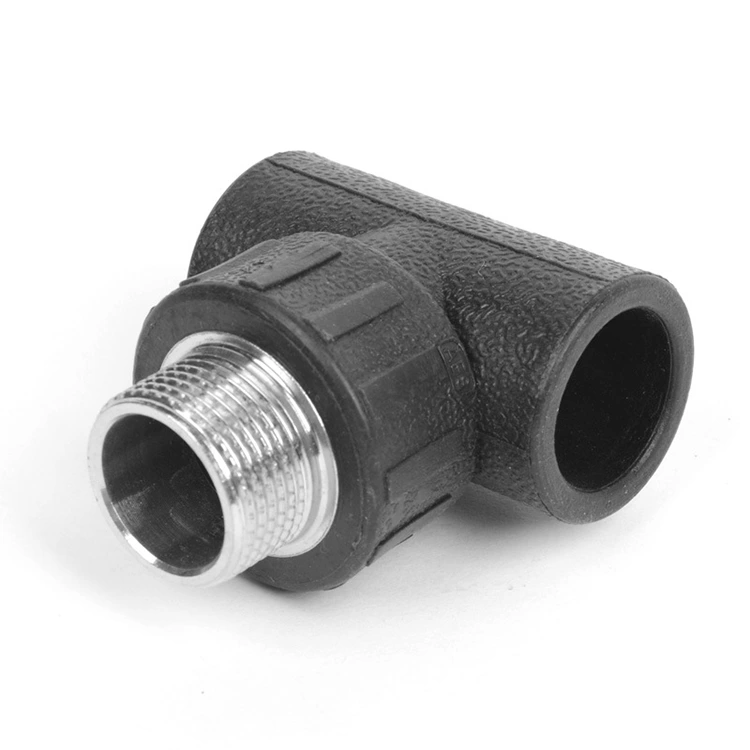 HDPE mannelijk threaded t-shirt voor hybride verbinding