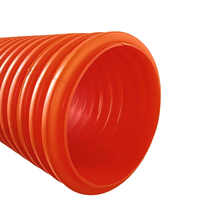 MPP dubbele muurbuis voor groove -installatie