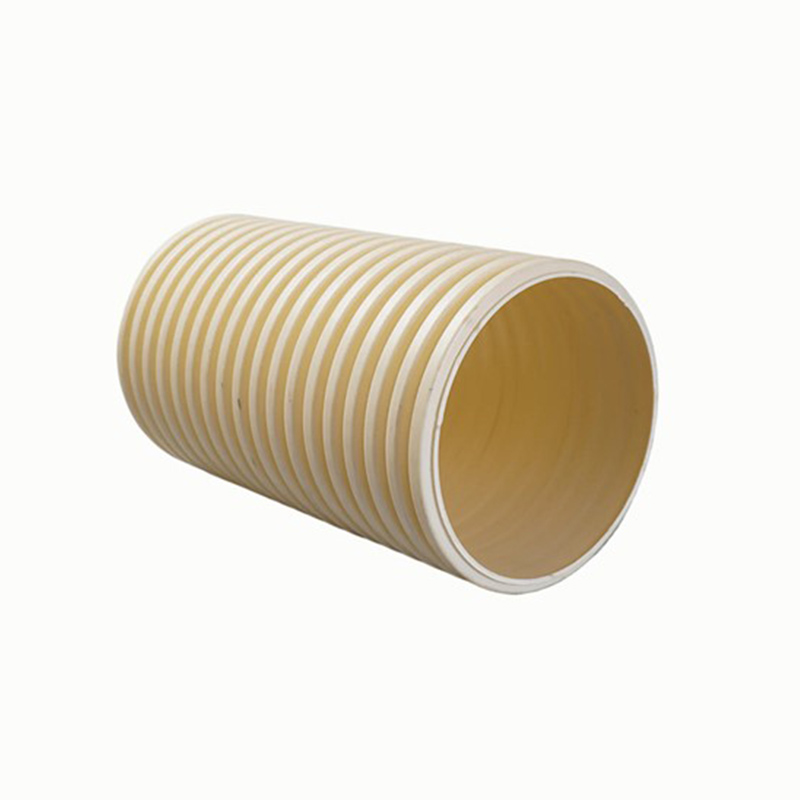 PVC U Gegolfde dubbele wandpijp