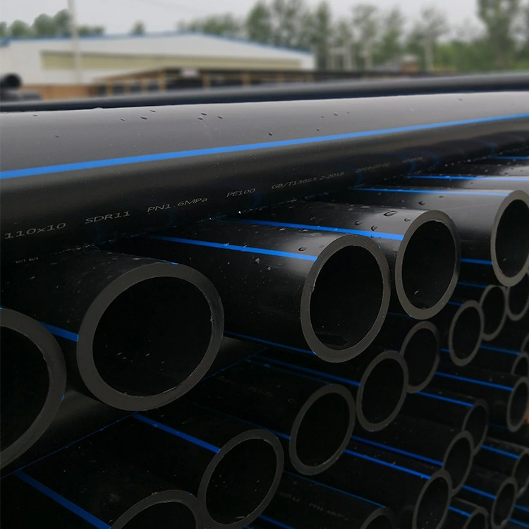 HDPE -irrigatiepijp van landbouwgrond voor kas water geven