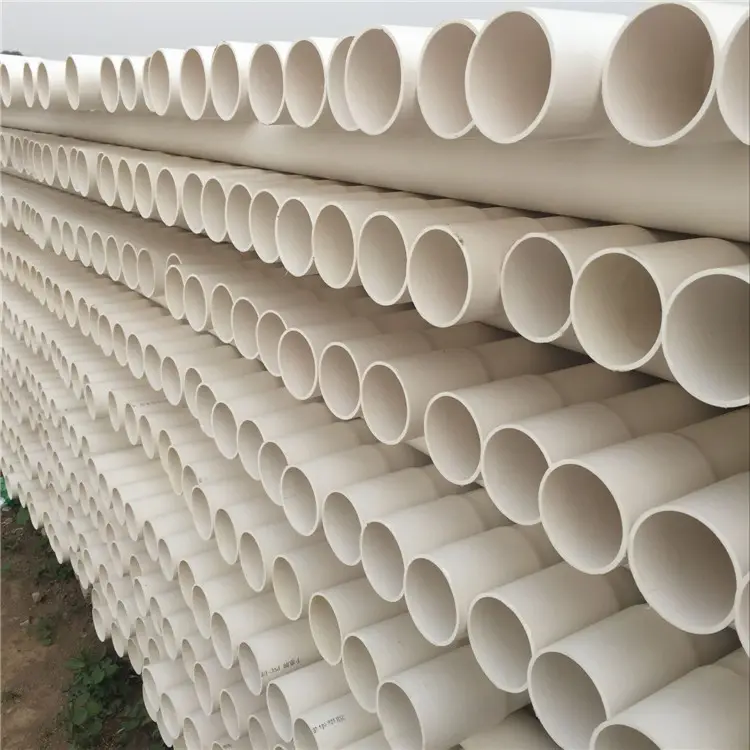 Niet -geplande polyvinylchloridepijp